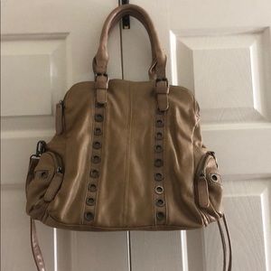 Tan crossbody purse